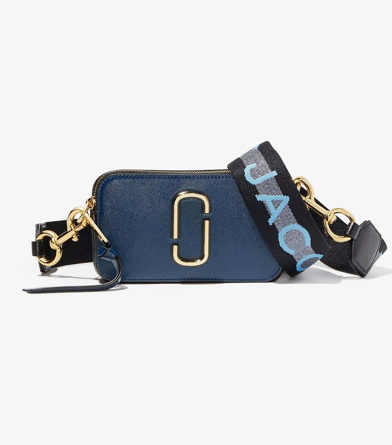Marc Jacobs Crossbody Bags Discount Outlet - Snapshot Womens Blue
